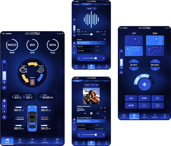 Automotive Grade Linux Shows Off New Flutter-Based IVI Created by ICS