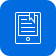 E-reader icon with bookmarked page.