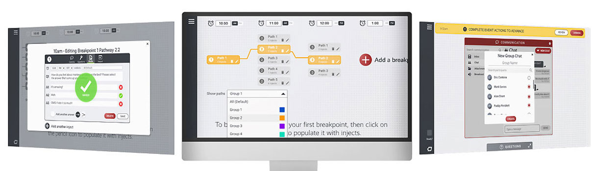 UI screens
