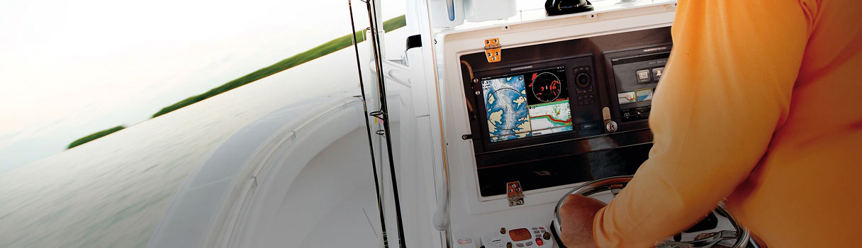 Marine equipment on boat