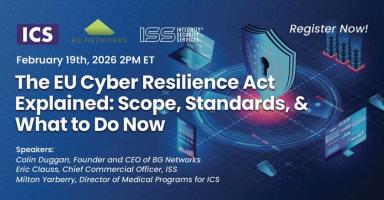 Webinar: The EU Cyber Resilience Act Explained. February 19, 2026, 2PM ET.